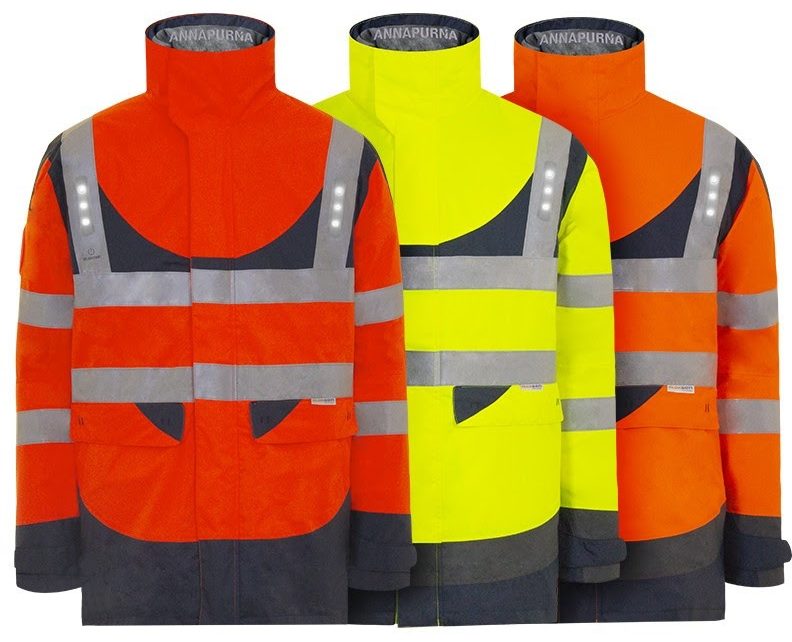 annapuma-parka-led reflective work waistcoats