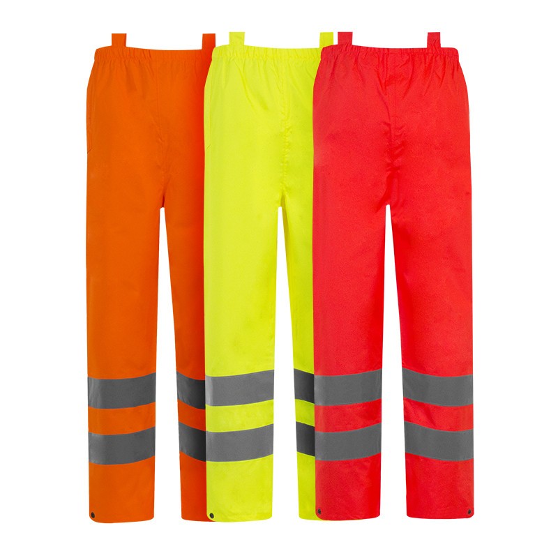 pantalones impermeables reflectantes para trabajo