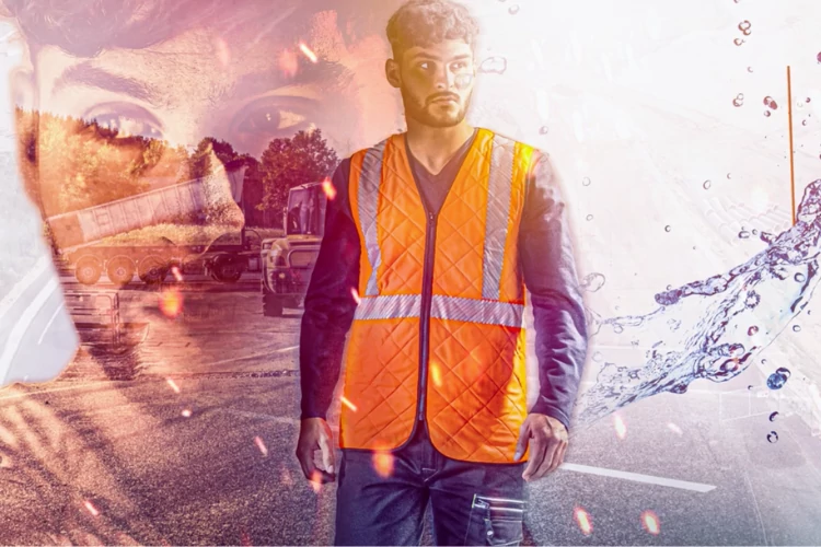 Chalecos de trabajo de alta visibilidad