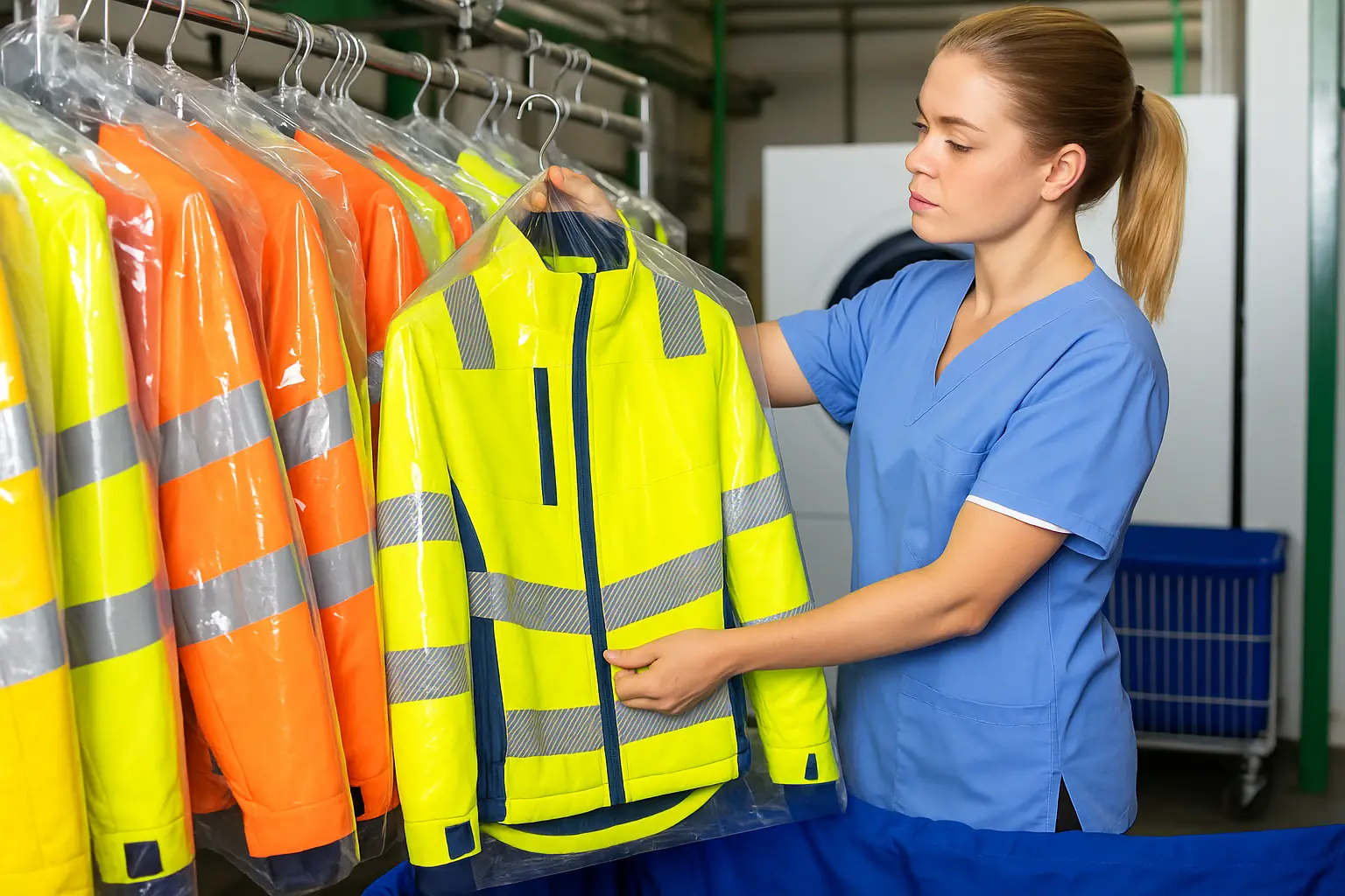 Lavado-ropa-de-trabajo-bogaderia ropa laboral alta visibilidad